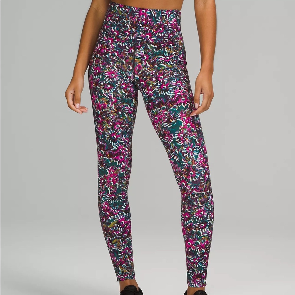Lululemon Base Pace High-Rise Running Tight 28" Brushed Nulux - Picture 4 of 8